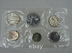 (10) 1962 US Mint Proof Sets 50 Coins Silver Original Envelope Cello Flat Pack
