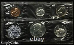 (10) 1964 Proof Set US Mint 90% Silver Coin Lot With Original Envelope COA MQ