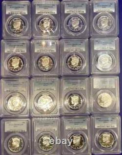 10 90% SILVER Proof Coins? PCGS Graded PR69 U. S. Mint? + STORAGE CASE