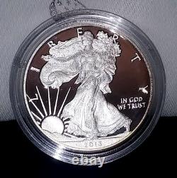 10 American Eagle 2013 1 Ounce Silver Proof Coins