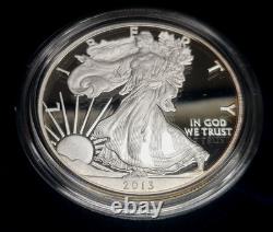 10 American Eagle 2013 1 Ounce Silver Proof Coins