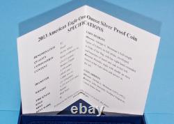 10 American Eagle 2013 1 Ounce Silver Proof Coins