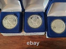 11 Coin APOCALYPZE Collection 1 oz. 999 Silver Proof Coins RARE Like Zombucks