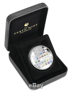 150TH ANNIVERSARY OF THE PERIODIC TABLE 2019 1oz SILVER PROOF COIN