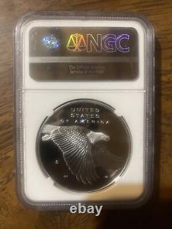 1792 2017 S 225th Anniversary Proof Silver Liberty Medal NGC PF 70 Ultra Cameo