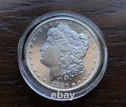 1880-s Morgan Silver Dollar In Bu Proof Like Condition
