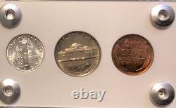 1938 US Mint Silver PROOF Set Gem Coins White Capital Holder