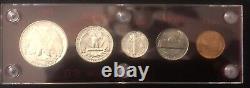 1940 US Silver Proof Set 5-Coin in Capital Plastics Holder