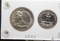 1940 United States SILVER Proof Set (5 Coin) Capitol Holder PROOF ECC&C, Inc