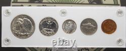 1940 United States SILVER Proof Set (5 Coin) Capitol Holder PROOF ECC&C, Inc