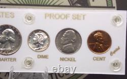 1941 United States SILVER Proof Set (5 Coin) Capitol Holder PROOF ECC&C, Inc