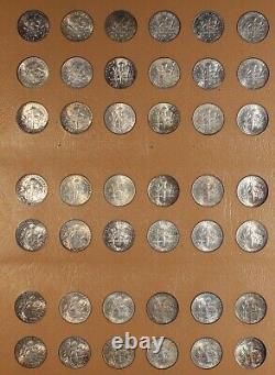 1946-1967 Roosevelt Dimes Set Collection 117 Coins Silver Clad Proof US TYPE