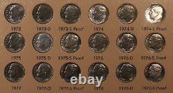 1946-1967 Roosevelt Dimes Set Collection 117 Coins Silver Clad Proof US TYPE