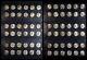 1946-1972 Roosevelt Dimes Set Collection 88 Coins Silver Clad Proof US TYPE