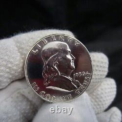 1950 Proof Franklin Half Dollar 90% Silver PR PF Details 50c U. S. Coin