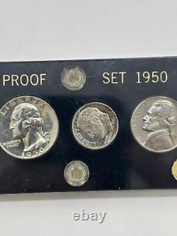 1950 US Silver Proof Coin Set in Capital Plastic Holder