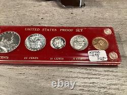 1951 Proof Set In Capital Holder-5 Coins-90% Silver-072723-0098