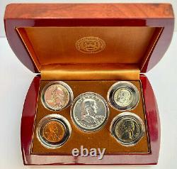1951 Proof Set In Official U. S. Mint Display Silver Uncirculated Birthyear Coins