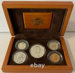 1952 Proof Set In Official U. S. Mint Display Silver Uncirculated Birthyear Coins