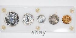 1953 Gem Proof Set of 5 Silver Coins In Plastic Holder PQ