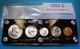 1953-S MINT SILVER SET U. S. COINS LUSTROUS CHOICE to GEM BRILLIANT UNCIRCULATED