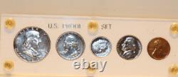 1953 US Silver Proof Set Nice Coins White Capital Plastic Case