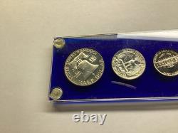 1954 Silver Proof U. S. Mint (Key Date) Set in Capital Holder with5 Coins 061925-69