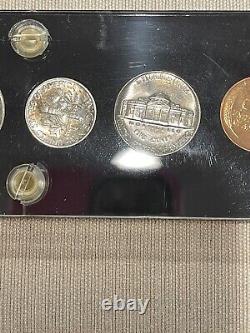 1954 US Mint Silver Proof Set, 5 coins, acrylic holder