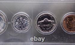 1954 U. S. Mint Uncirculated SILVER Proof Set (5 Coin) Capital Holder #C1 ECC&C