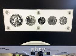 1954 Uncirculated MS 5 Silver Coin Proof Set in Proof Set Holder