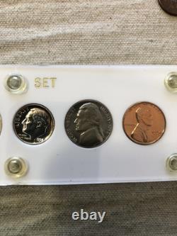 1954 Uncirculated MS 5 Silver Coin Proof Set in Proof Set Holder