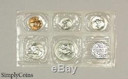 1955 Proof Set Original Envelope US Silver Mint Coin Set