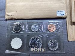 1955 US Mint Silver Proof Set 5 Coins in Original Flat Pack Envelope 041325 75