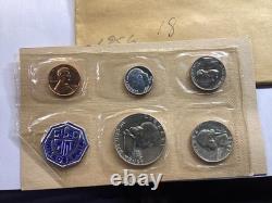 1956 US Mint Silver Proof Set Type2 with OGP & Cello Sealed Coins 100125-37 1956 US Mint Silver Proof Set Type2 with OGP & Cello Sealed Coins 100125-37