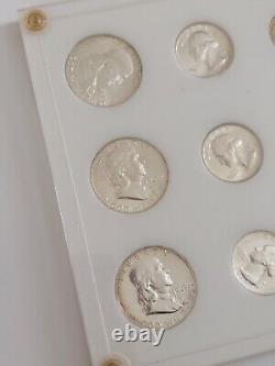 1962 US Mint Silver Proof Set- 15 Coin P+ D Set in Plastic Holder