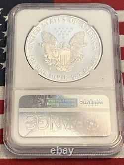1986-S $1 Silver Eagle Graded NGC PF-69 ULTRA CAMEO PROOF Signed MERCANTI