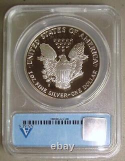 1987-S Proof American Silver Eagle 1 oz Bullion Coin ANACS PR70DCAM