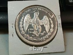 1991 MEXICO Rare Medal 1 Ounce. 999 Silver Proof Emiliano Zapata