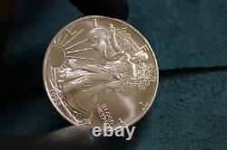 1992 $1 American Silver Eagle! Proof Like Die State A+nice+++possible Star