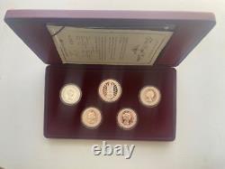 1992 Royal Ladies Masterpieces In Silver Proof Australian Coin Set Boxed & COA