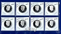 1992 S -2019 S SILVER PROOF Kennedy Half Dollar Set-28 SILVER Proof Coins