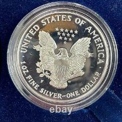 1994-P Proof American Silver Eagle With OGP And COA Key Date READ