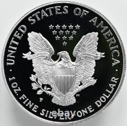 1997 P Proof Silver American Eagle with Box & COA