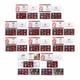 1999-2008 S Proof Set Run Box & COA 90% Silver US Mint 10 Sets 109 Coins
