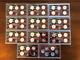 1999-2009 Complete US 90% SILVER PROOF State & Territory Quarters 56 Piece Set
