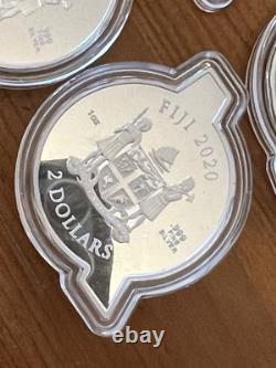 1oz. 999 Silver Coin 2020 MARVEL AVENGERS COLLECTABLE PROOF COIN FIJI $2