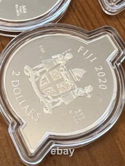 1oz. 999 Silver Coin 2020 MARVEL AVENGERS COLLECTABLE PROOF COIN FIJI $2