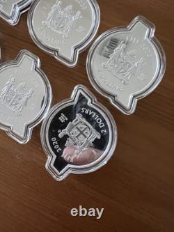 1oz. 999 Silver Coin 2020 MARVEL AVENGERS COLLECTABLE PROOF COIN FIJI $2