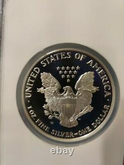 2001 2002 2003-W NGC PF69 UCAM 3 Coin Proof Set American Silver Eagle Dollar