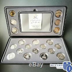 2001 Centenary Of Federation Proof Coin Collection Set